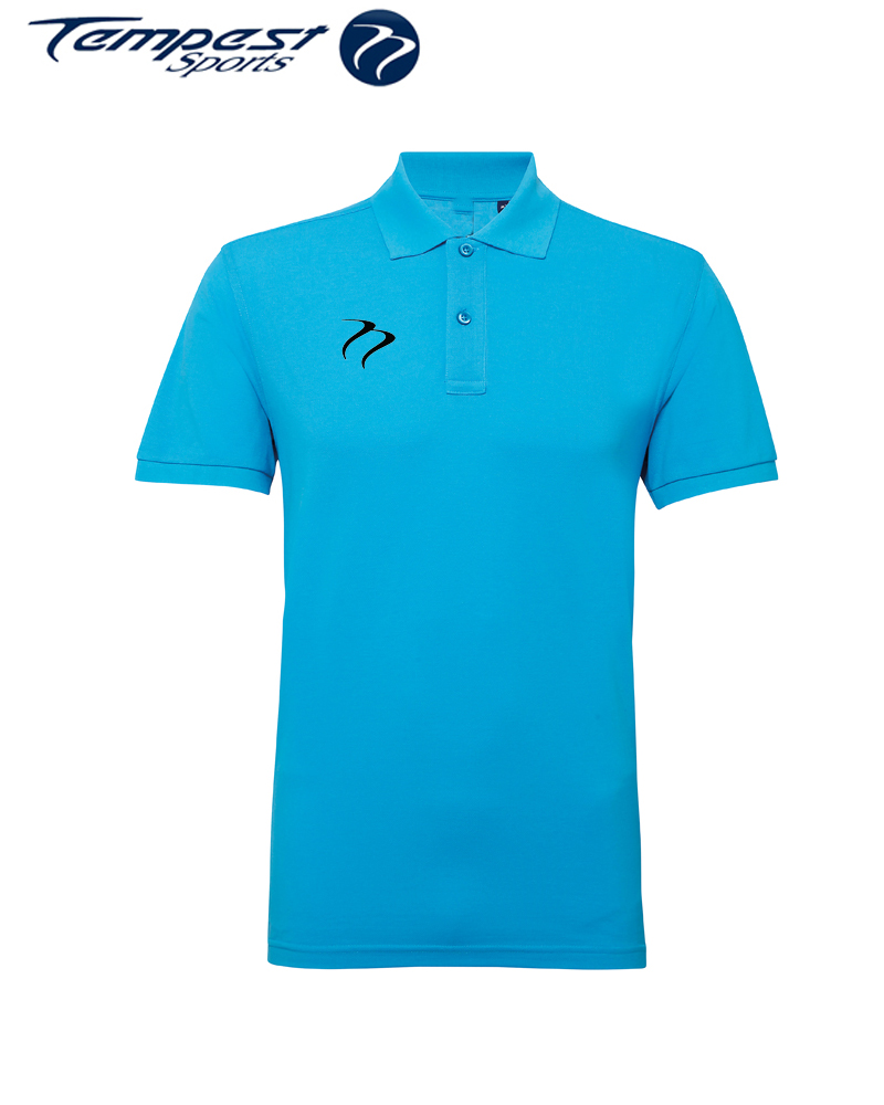 Poly/Cotton Mens Hockey Umpires Turquoise Shirt